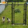 Black Color Chain Link Fence Cheap Fence Panels